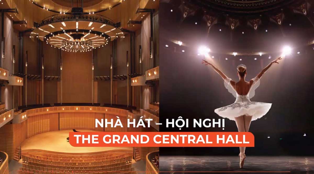 Nhà hát hội nghị The Grand Central Hall Dự án Khu đô thị Suntec City Thủ Thừa Long An