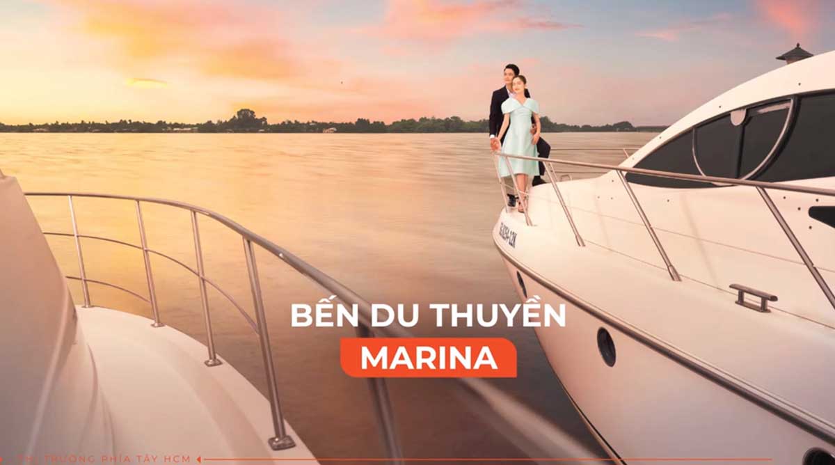 Bến du thuyền Marina Dự án Khu đô thị Suntec City Thủ Thừa Long An