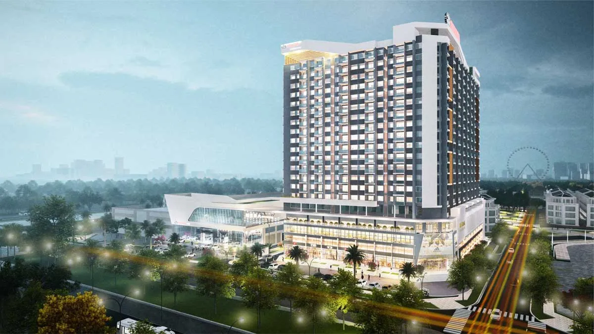 Nera Garden 5 Mặt sau Dự án Căn hộ Chung cư Nera Garden Huế