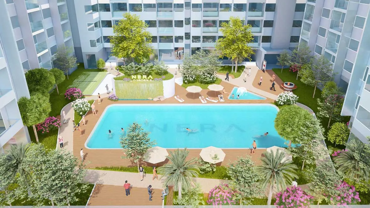 Nera Garden 7 Hồ bơi Dự án Căn hộ Chung cư Nera Garden Huế