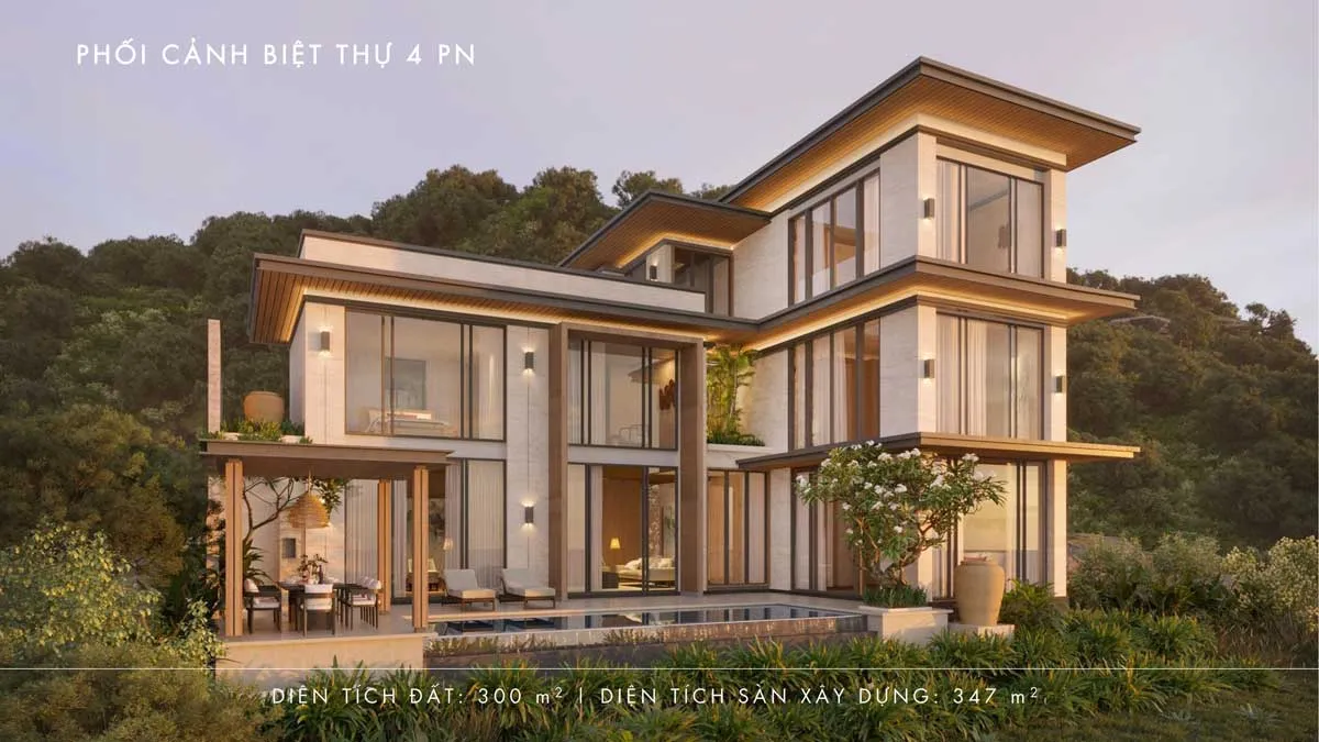 Vĩnh Hội Bay 16 Biệt thự 4PN Dự án Khu du lịch khách sạn nghỉ dưỡng Vĩnh Hội Bay