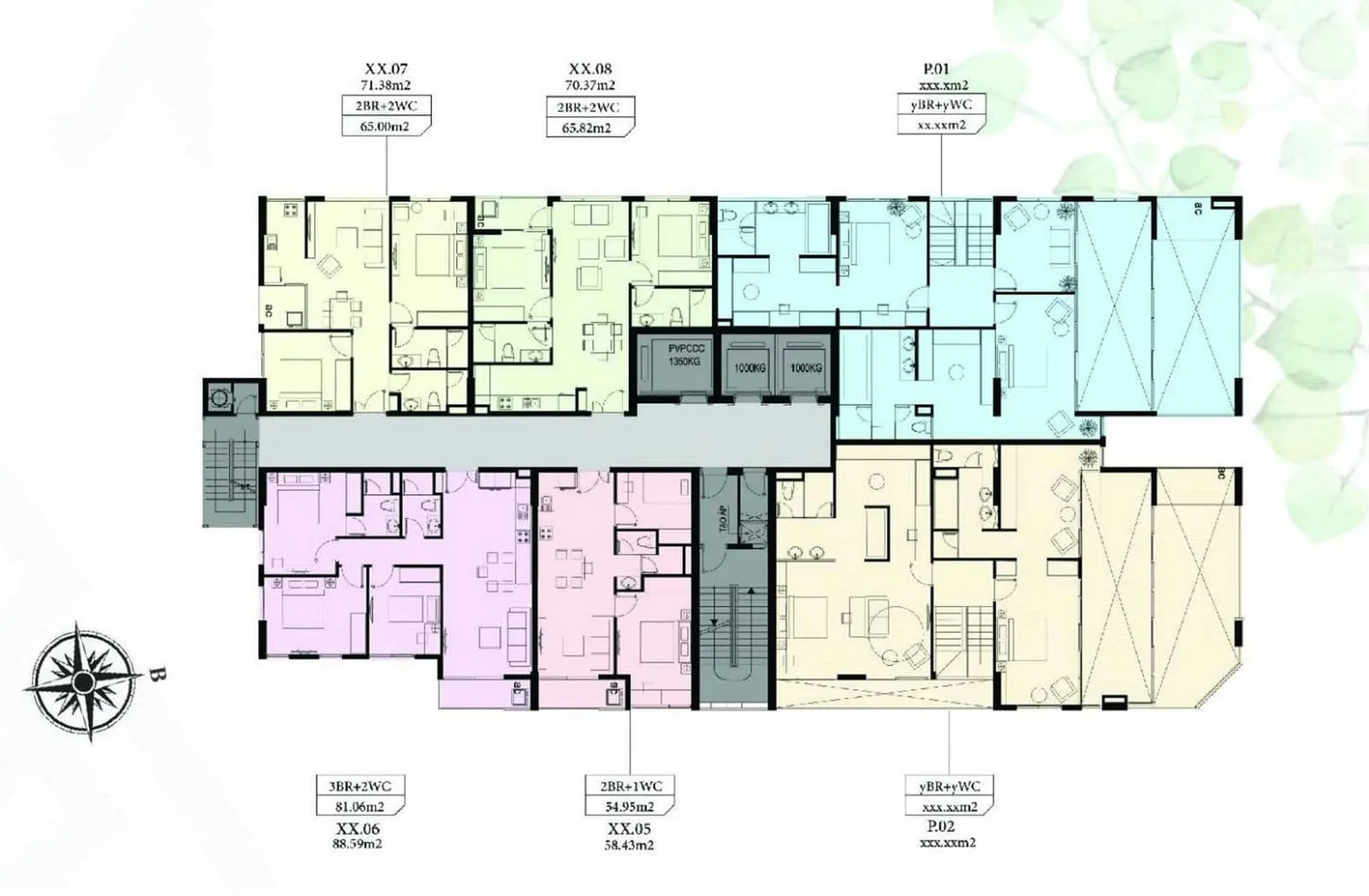 Stella Residence 6 Mặt bằng Dự án Stella Residence Trần Hưng Đạo Quận 5