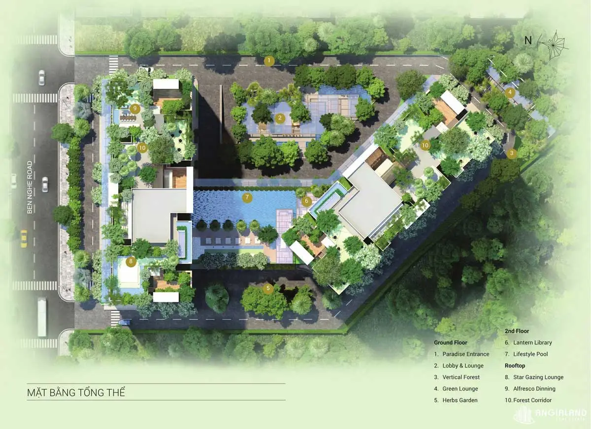 Shizen Home 7 Mặt bằng Tổng thể Dự án Căn hộ Shizen Home Quận 7