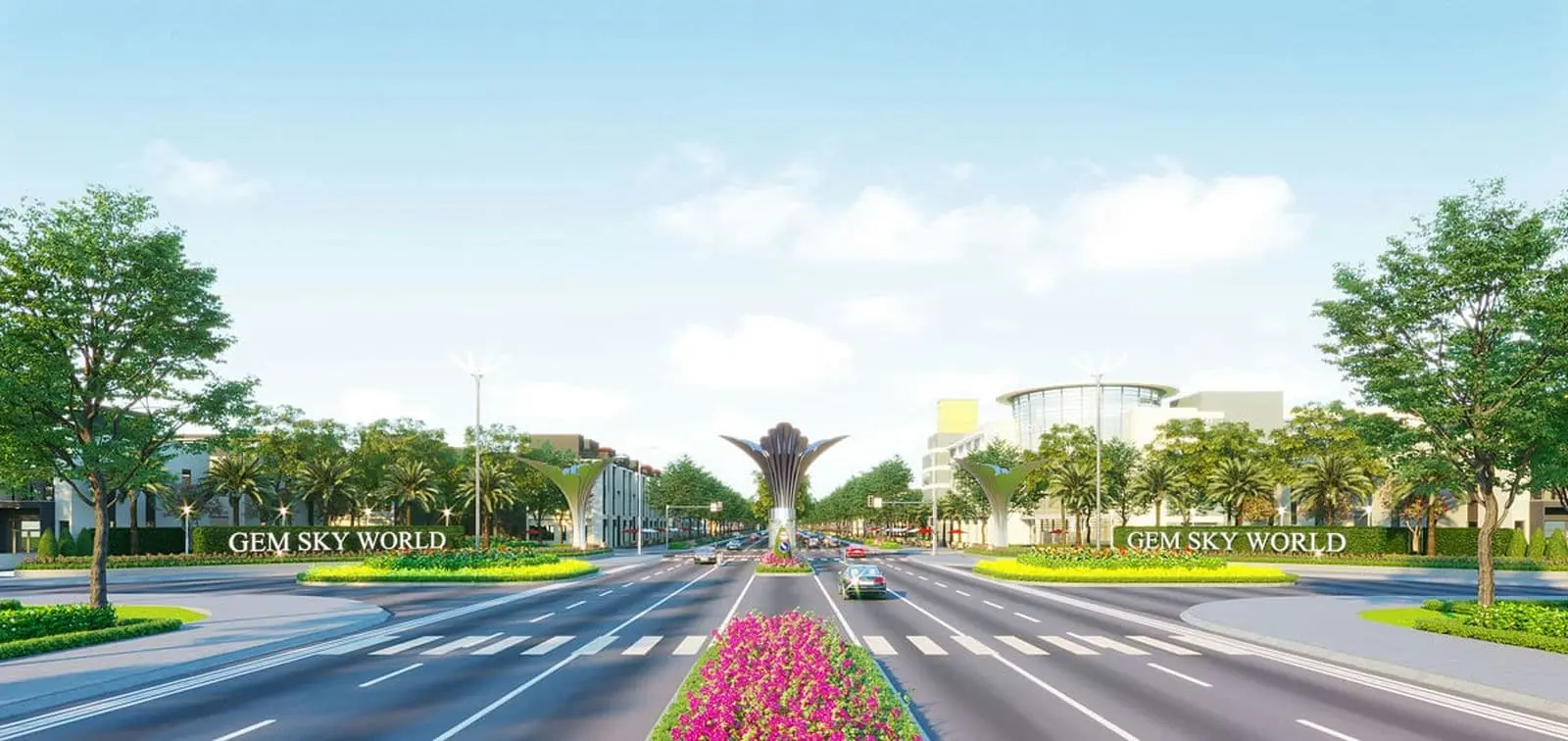 GEM SKY WORLD LONG THÀNH ĐỒNG NAI cong chao du an gem sky world - GEM SKY WORLD LONG THÀNH ĐỒNG NAI