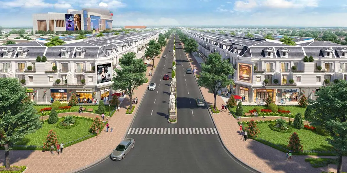 Trục chính Dự án Khu đô thị Gem SkyWorld Long Đức Long Thành Đồng Nai Trục chính Dự án Khu đô thị Gem SkyWorld Long Đức Long Thành Đồng Nai