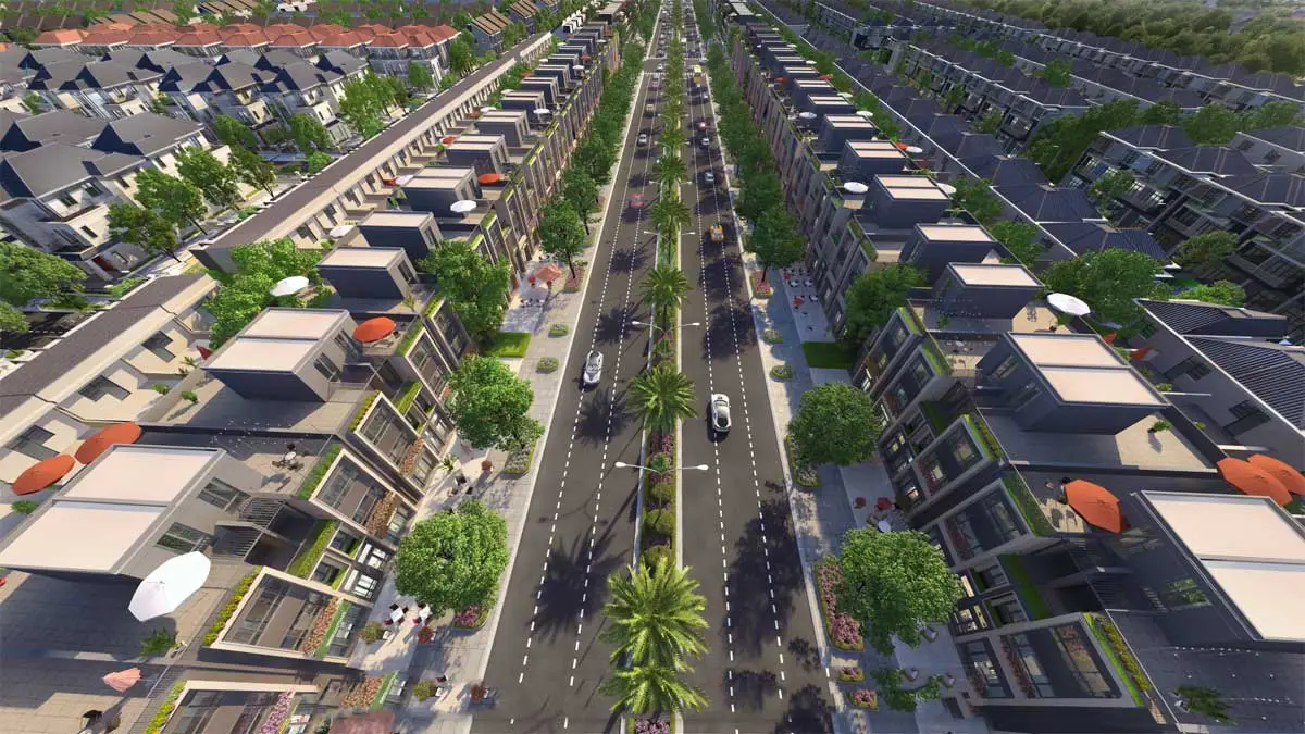 Phối cảnh Nhà phố thương mại Shophouse tại dự án
Phối cảnh Nhà phố thương mại Shophouse tại dự án