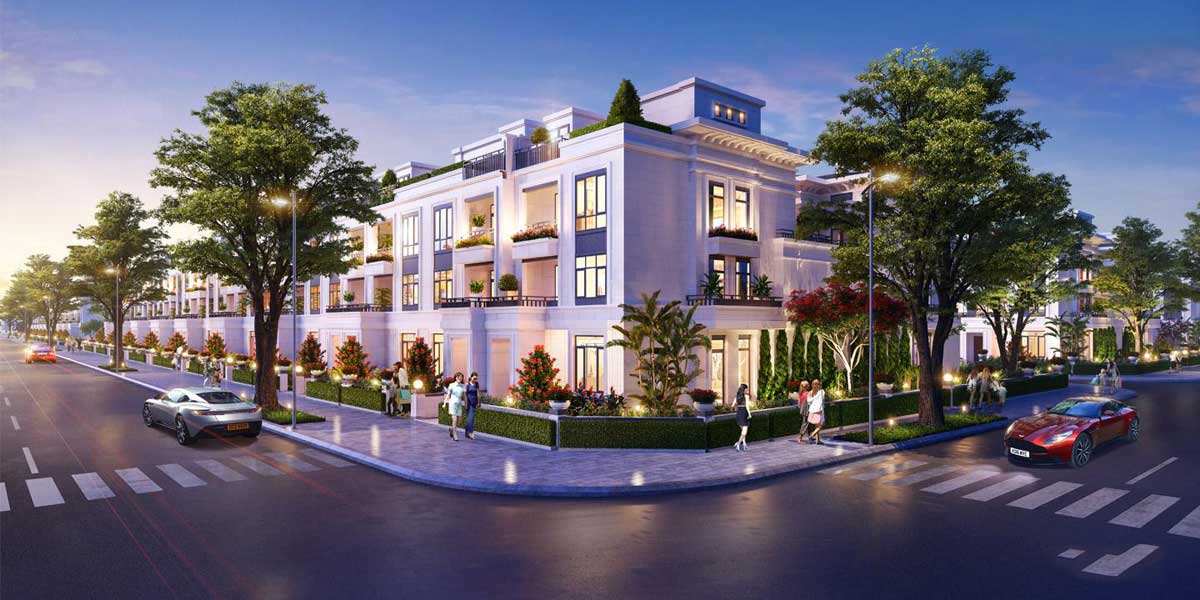 Phối cảnh Nhà phố liên kế Gem SkyWorld