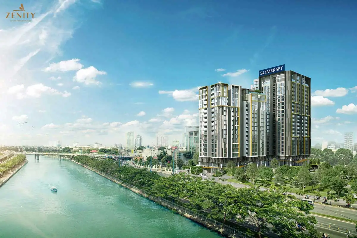 Zenity 11 Dự án Căn hộ Zenity Capitaland Võ Văn Kiệt Quận 1 View Sông
