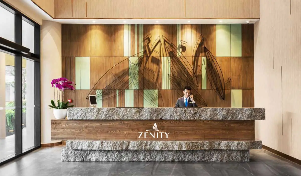 Zenity 8 Sảnh đón Dự án Căn hộ Zenity Capitaland Võ Văn Kiệt Quận 1