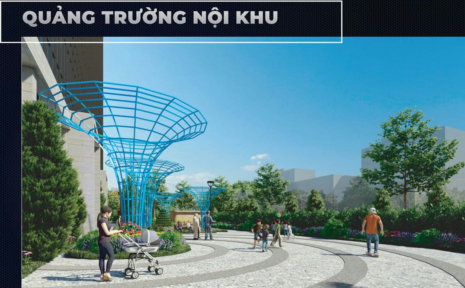 Quảng trường Techport City Bình Dương