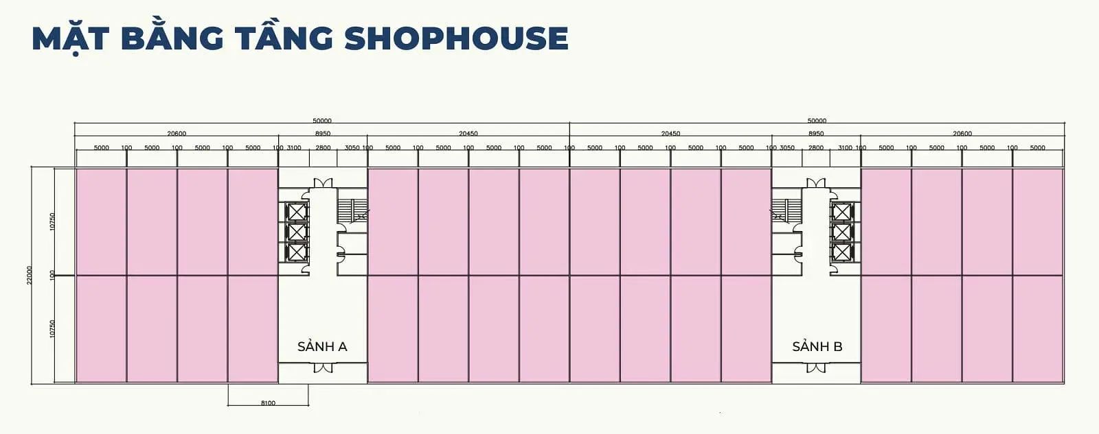 Techport City 11 Mặt bằng Shophouse Techport City Bình Dương