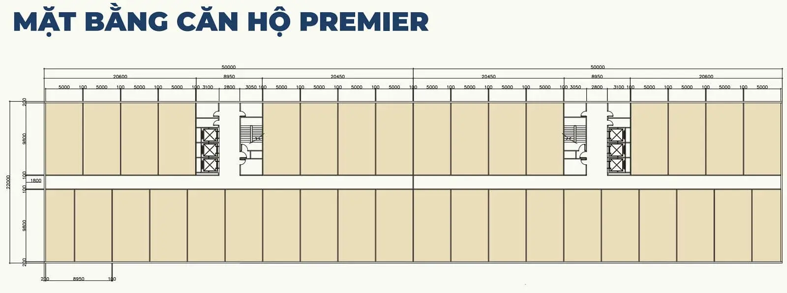 Techport City 10 Mặt bằng Căn hộ Premier Techport City Bình Dương