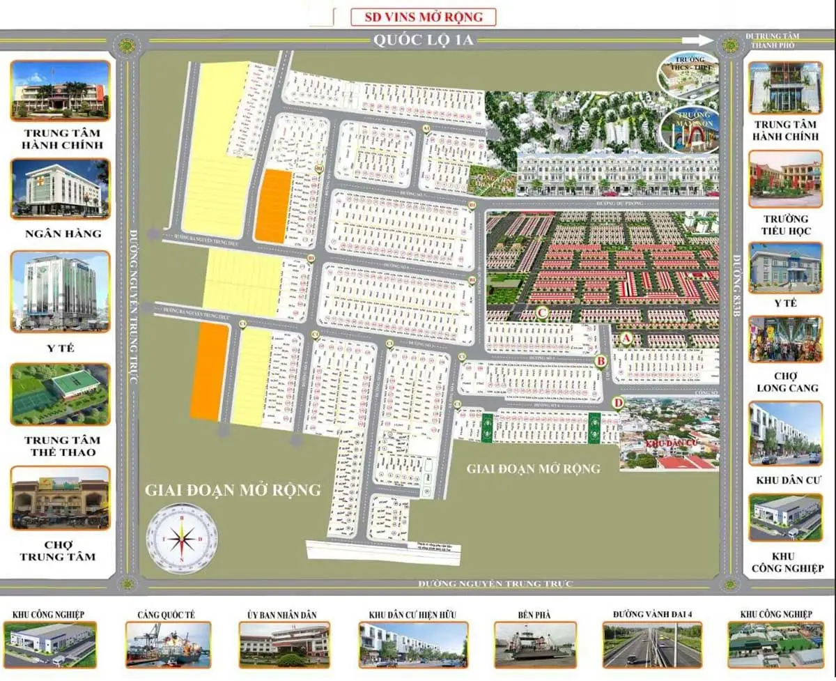 Long Cang Residence 5 Mặt bằng Dự án Long Cang Residence Cần Đước Long An