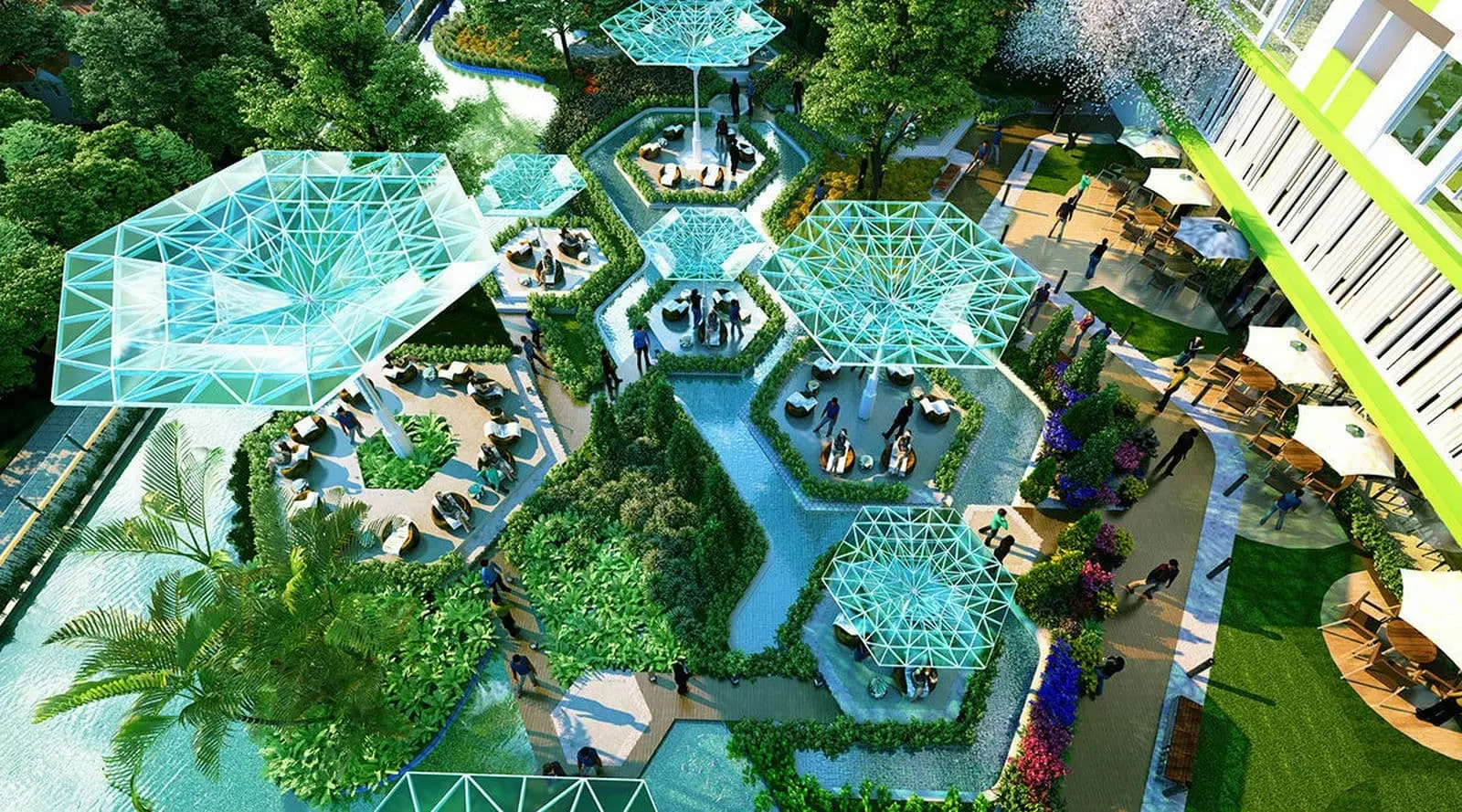 RAEMIAN GALAXY CITY QUẬN 2 5 Tiện ích công viên Dự án Căn hộ Raemian Galaxy City Quận 2