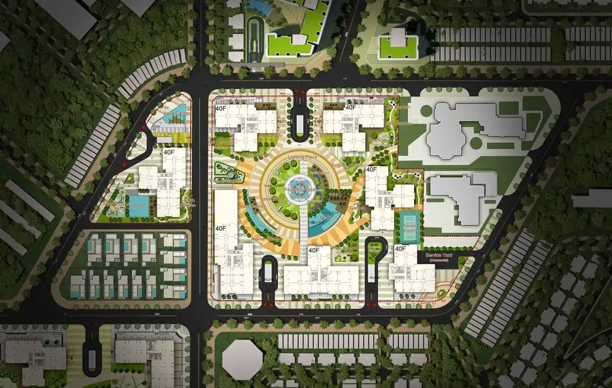 RAEMIAN GALAXY CITY QUẬN 2 7 Mặt bằng Tổng thể Dự án Raemian Galaxy City