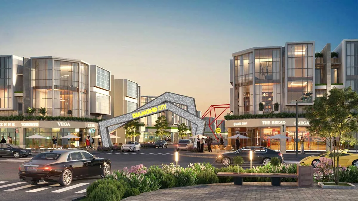 DIAMOND CITY LỘC NINH BÌNH PHƯỚC 2 Cổng Dự án Diamond City Lộc Ninh Bình Phước