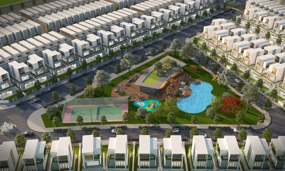 DIAMOND CITY LỘC NINH BÌNH PHƯỚC 7 Công viên nội khu Dự án Diamond City Lộc Ninh Bình Phước