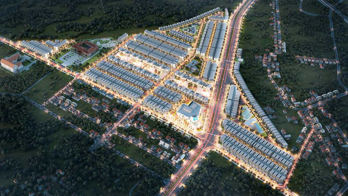 Dự án Diamond City Lộc Ninh Bình Phước