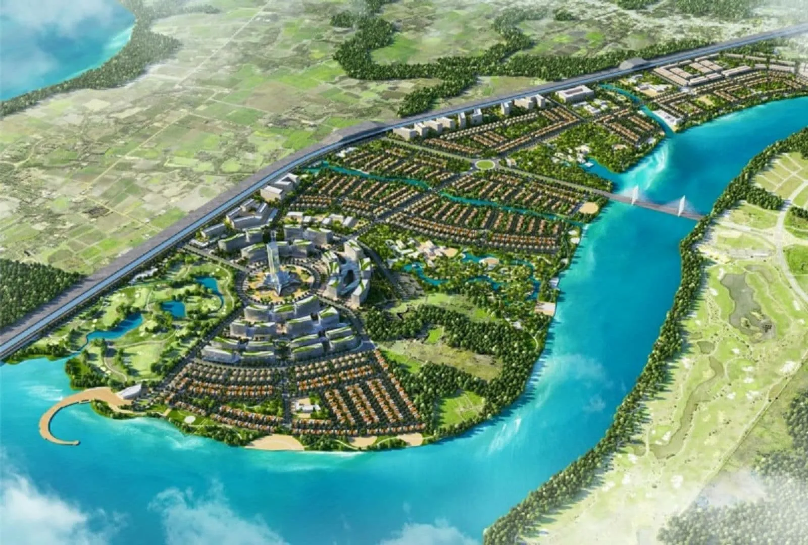 DIC Wisteria City 2 Dự án Khu đô thị DIC Wisteria City Long Tân Nhơn Trạch Đồng Nai