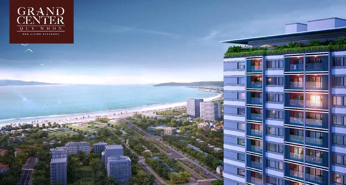 GRAND CENTER QUY NHƠN 6 View Biển từ Căn hộ Grand Center Quy Nhơn