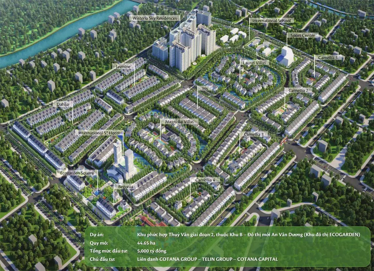 ECO GARDEN HUẾ 2 Tổng thể Dự án Eco Garden Huế