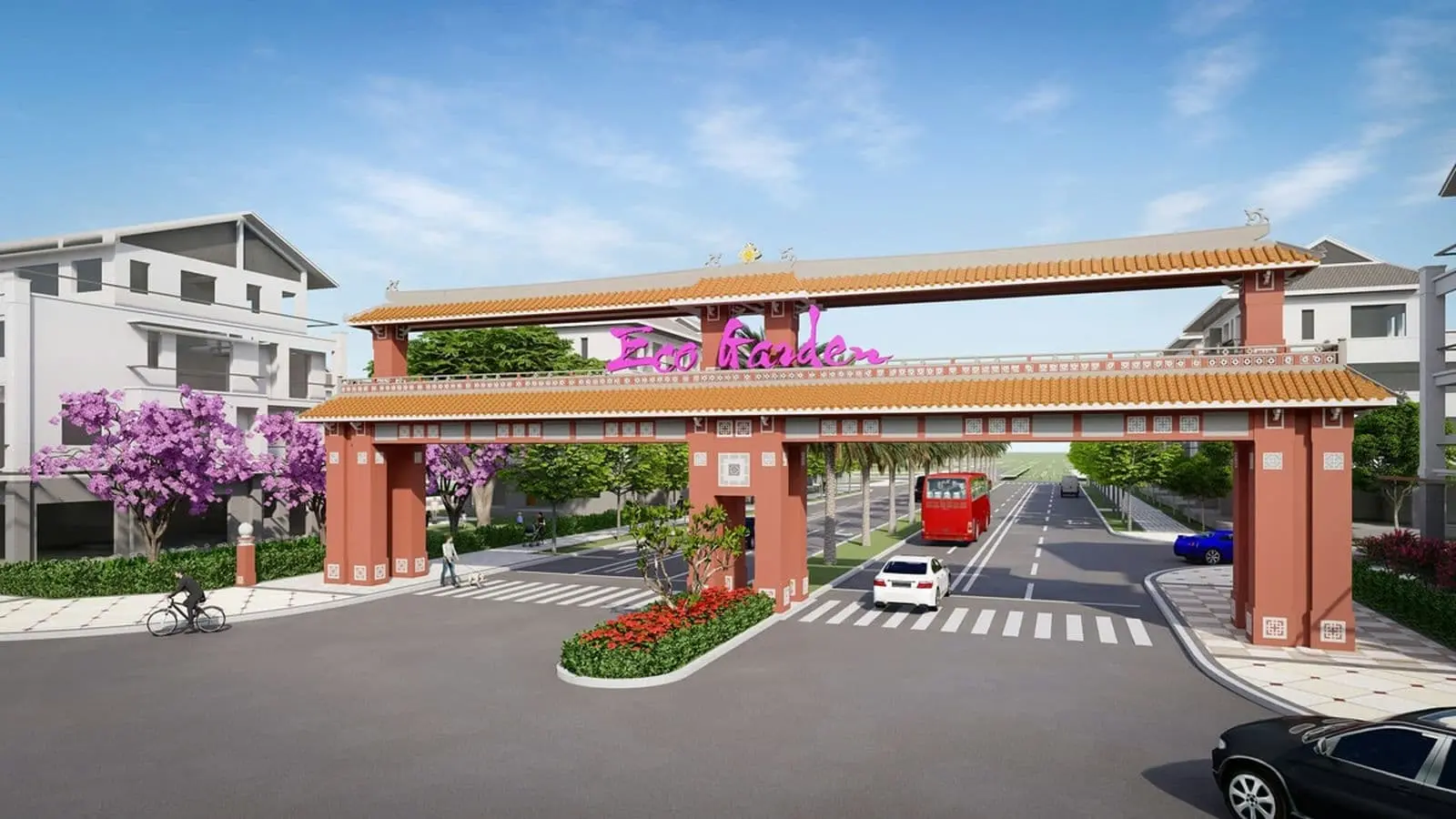 ECO GARDEN HUẾ 4 Cổng Dự án Eco Garden Huế