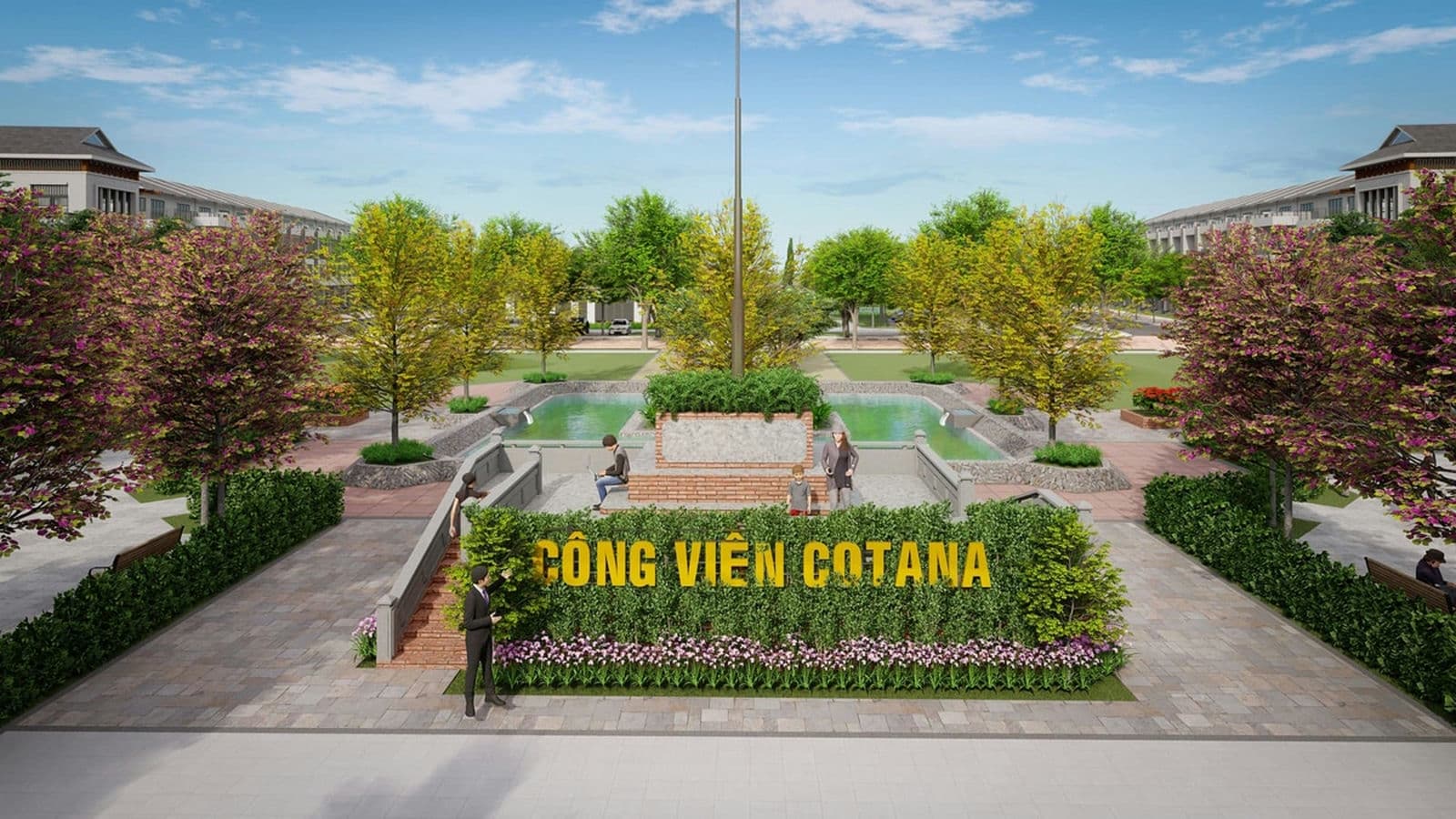 Công viên Cotana Dự án Eco Garden Huế