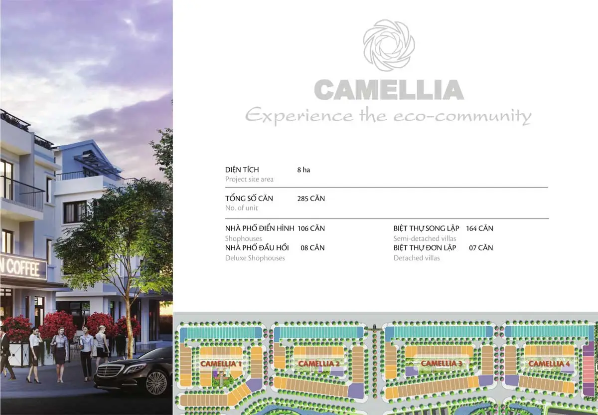 ECO GARDEN HUẾ 18 Phân khu Camellia - Eco Garden Huế