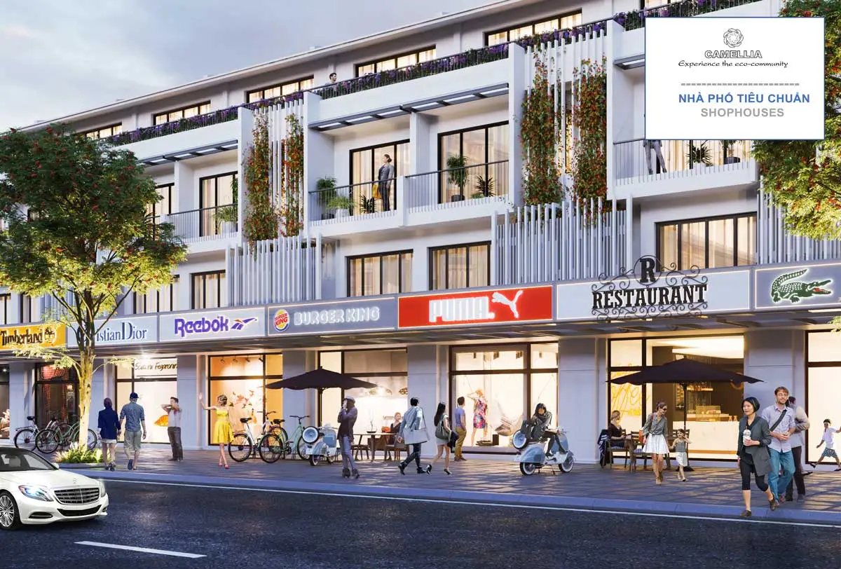 DỰ ÁN ECO GARDEN HUẾ can nha pho shophouse dien hinh ecoe garden hue - DỰ ÁN ECO GARDEN HUẾ