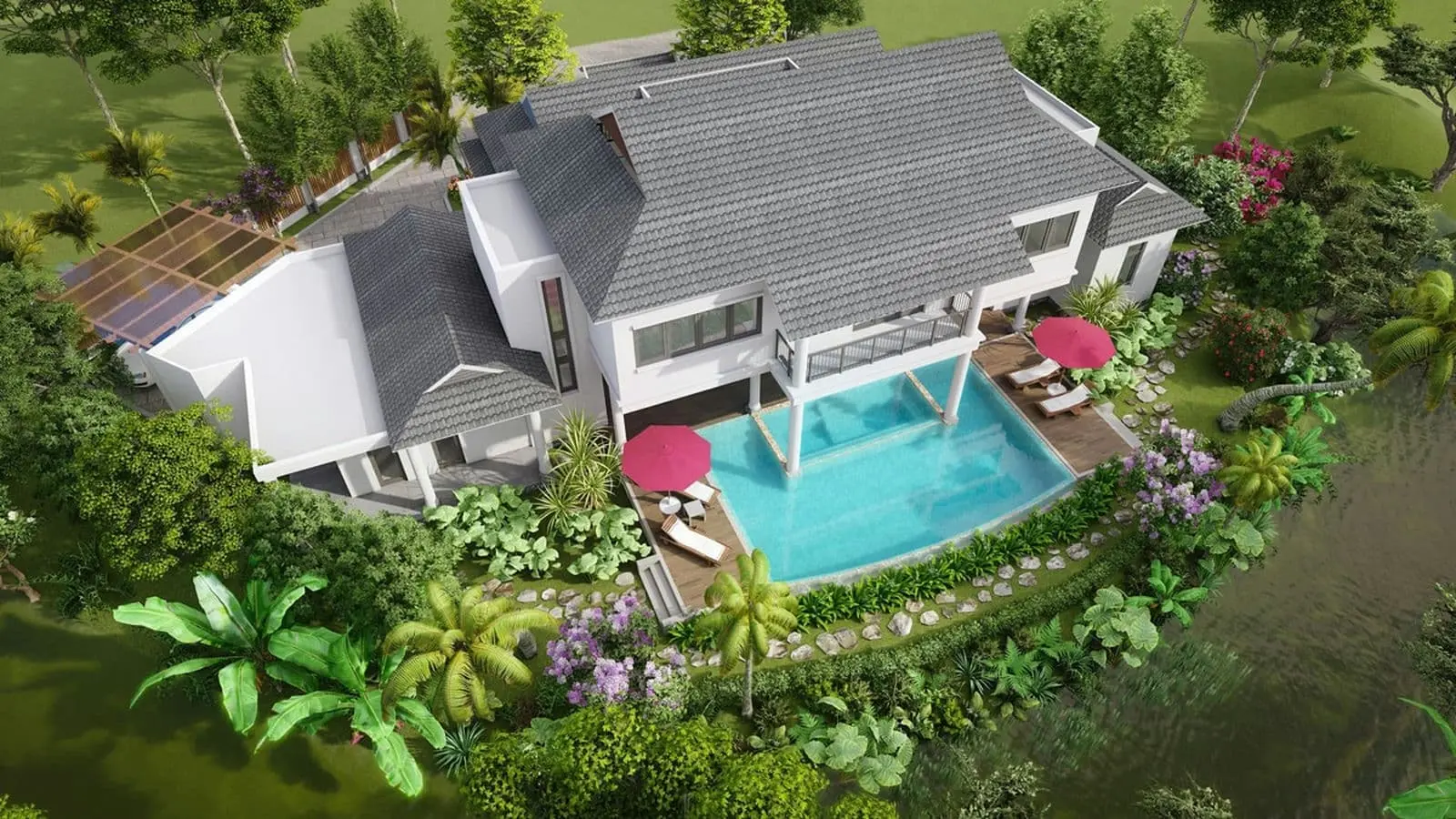 ECO GARDEN HUẾ 17 Biệt thự Dự án Eco Garden Huế