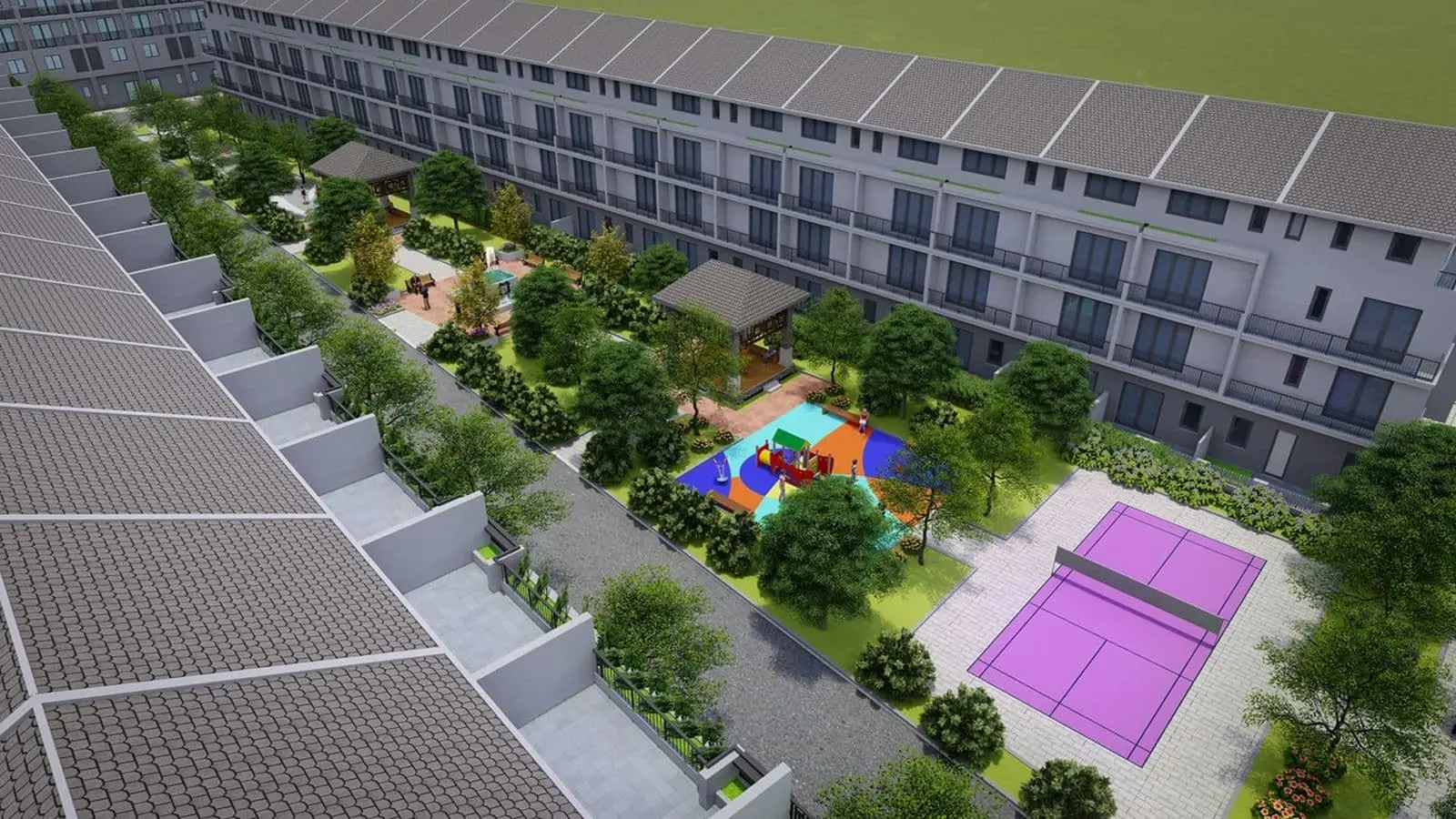 ECO GARDEN HUẾ 15 Nhà phố liên kế Dự án Eco Garden Huế