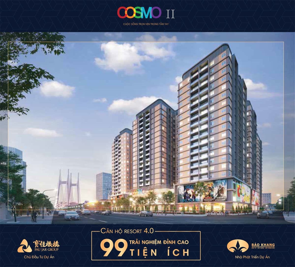 Dự án Căn hộ Cosmo II