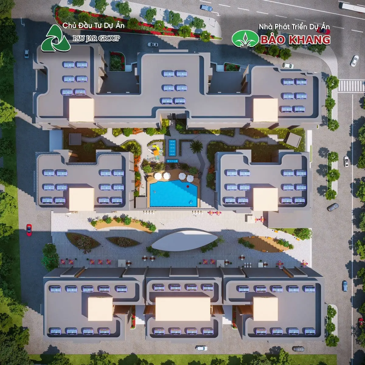 COSMO CITY II QUẬN 7 8 Mặt bằng Tổng thể Dự án Căn hộ Chung cư Cosmo City II Nguyễn Thị Thập Quận 7