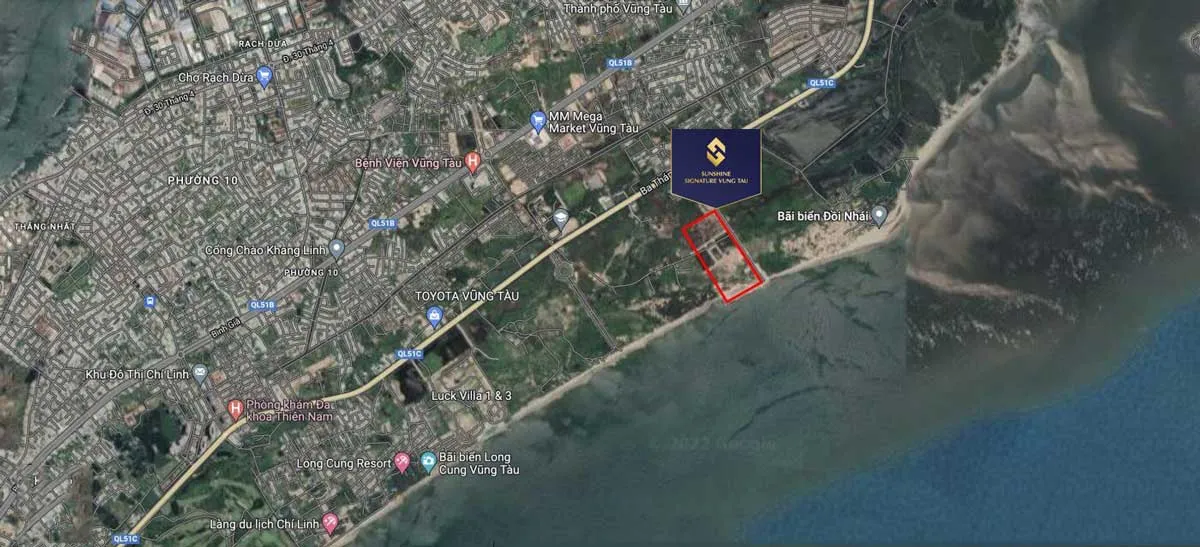 Sunshine Signature 2 Vị trí Dự án Sunshine Signature Vũng Tàu