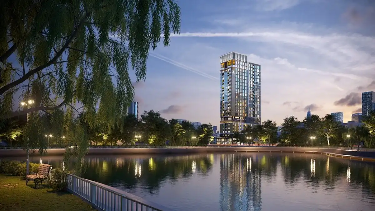 PARK LEGEND HOÀNG VĂN THỤ 3 can ho park legend nhin tu cong vien hoang van thu