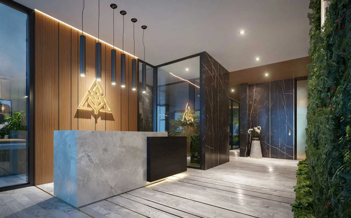 PARK LEGEND HOÀNG VĂN THỤ 21 Sảnh đón khách Dự án Park Legend Hoàng Văn Thụ