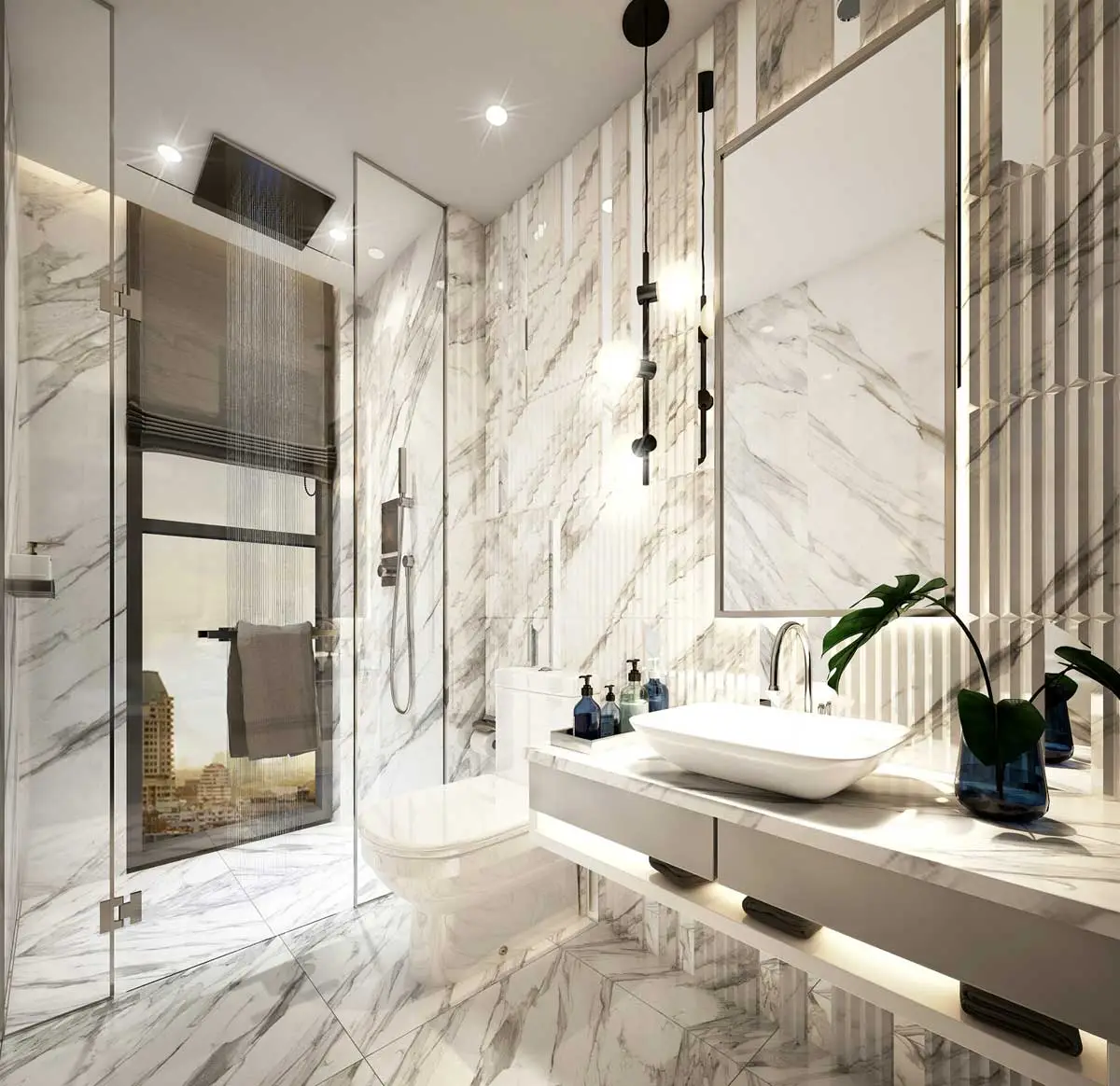 PARK LEGEND HOÀNG VĂN THỤ 38 Toilet Căn hộ Park Legend