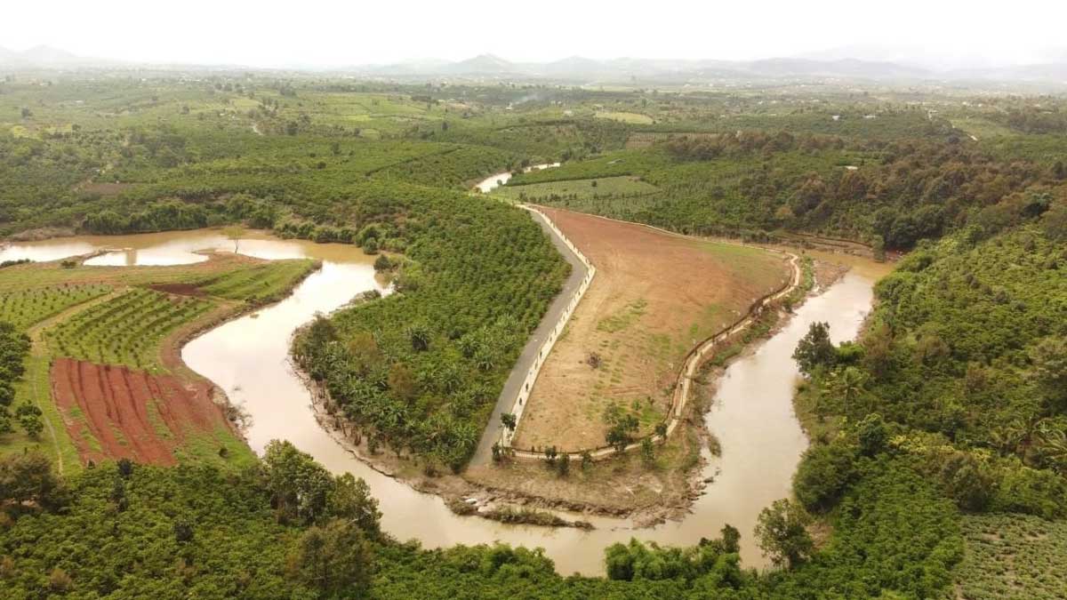 Tiến độ thi công Dự án Bảo Lộc Riverside Villa