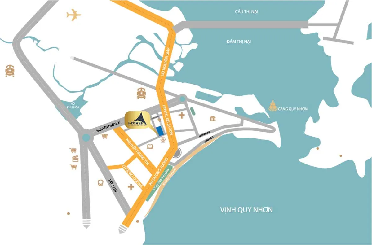 I-TOWER QUY NHƠN 3 Vị trí Dự án Căn hộ I Tower Quy Nhơn
