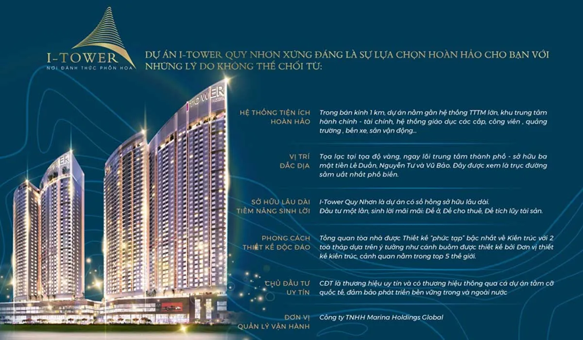 I-TOWER QUY NHƠN 2 Tổng thể Dự án Căn hộ I Tower Quy Nhơn