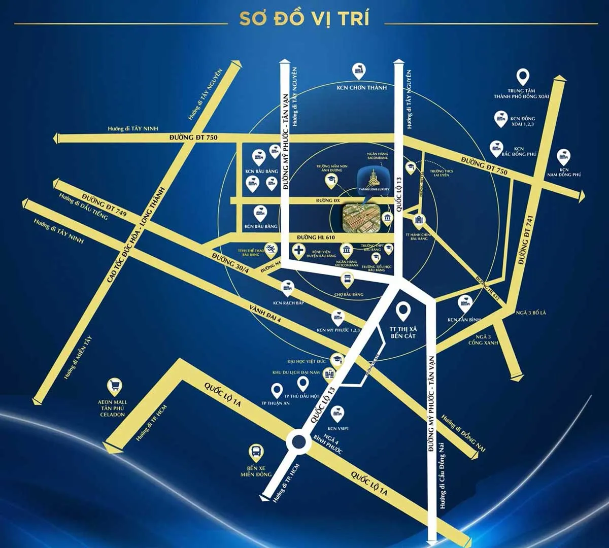 Thăng Long Luxury 3 Vị trí Dự án Thăng Long Luxury