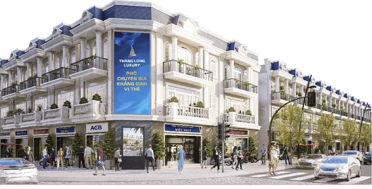 Thăng Long Luxury 6 Phố chuyên gia Dự án Thăng Long Luxury Bàu Bàng Bình Dương