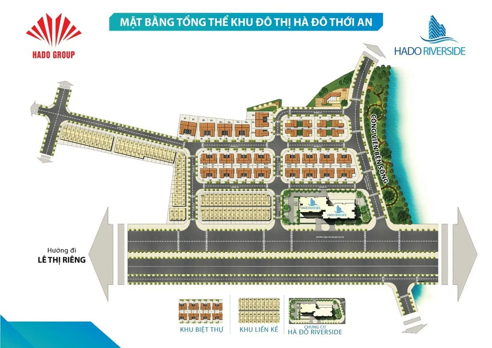 HÀ ĐÔ RIVERSIDE QUẬN 12 5 mat bang tong the du an can ho ha do riverside