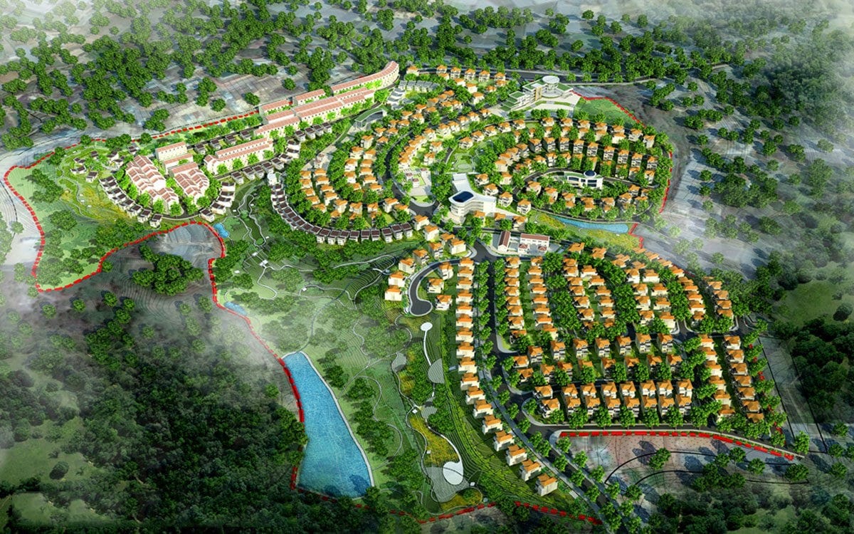 Tổng thể Dự án Khu đô thị Đà Lạt Paradise Garden