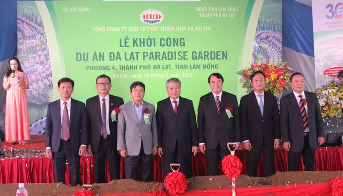 ĐÀ LẠT PARADISE GARDEN 2 Lễ khởi công Dự án Khu đô thị Đà Lạt Paradise Garden