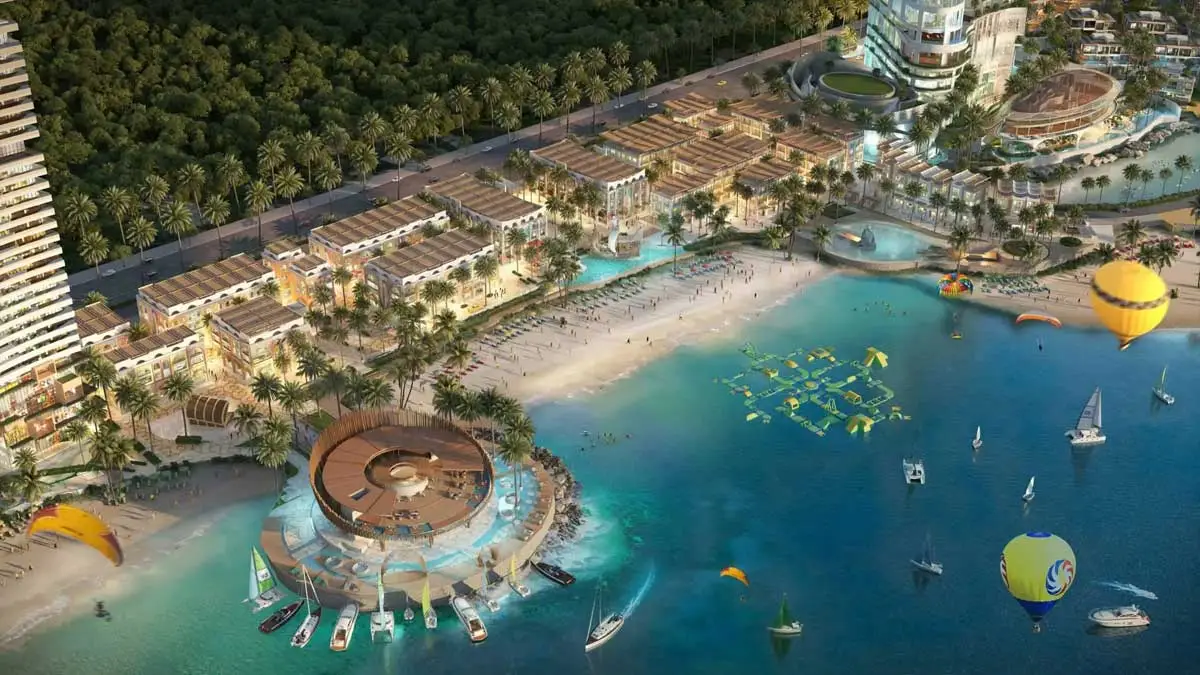 Gran Meliá Nha Trang 2 Phối cảnh Dinh thự biển Gran Meliá Nha Trang
