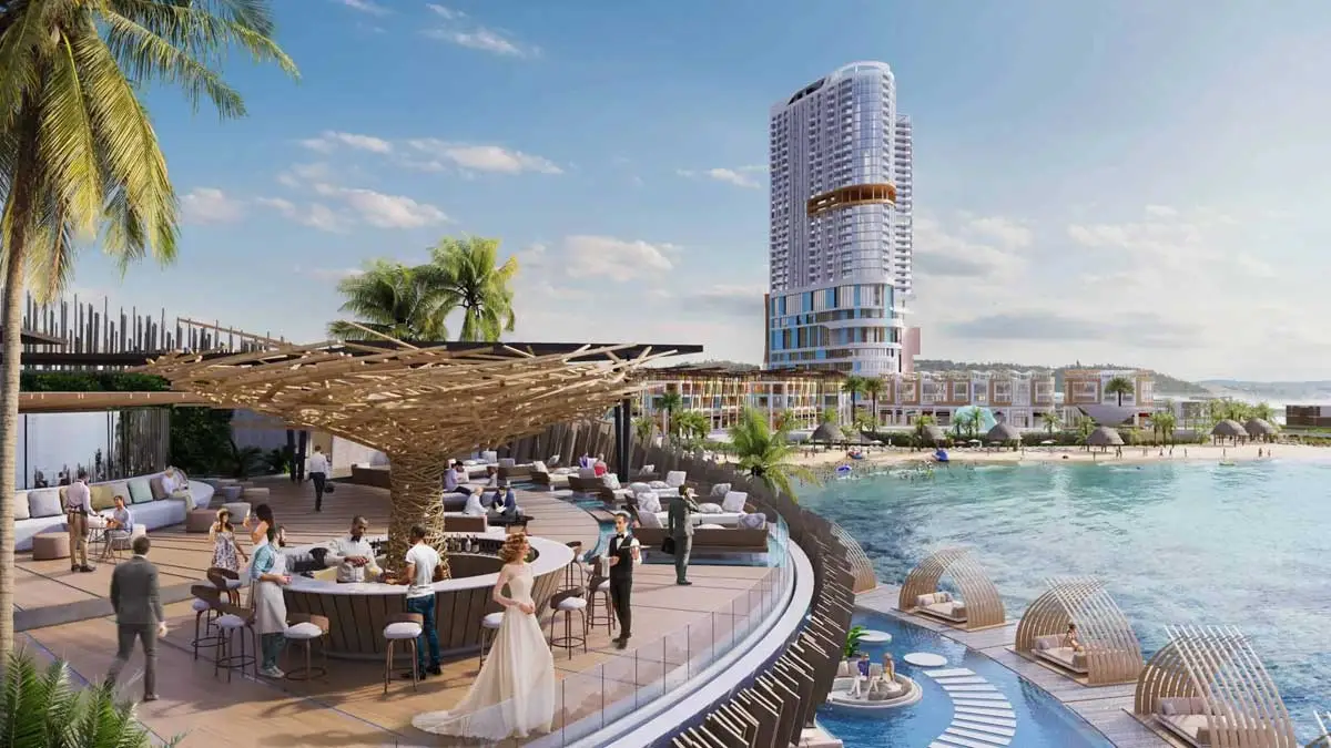 Gran Meliá Nha Trang 6 Đường dạo biển tại Khu Dinh thự biển Gran Meliá Nha Trang