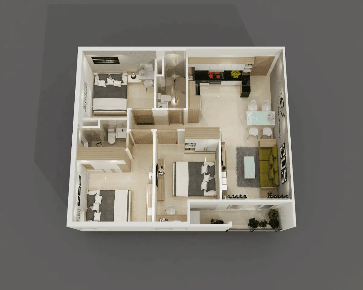 TÔ KÝ TOWER QUẬN 12 8 thiet ke can ho so 1 to ky tower