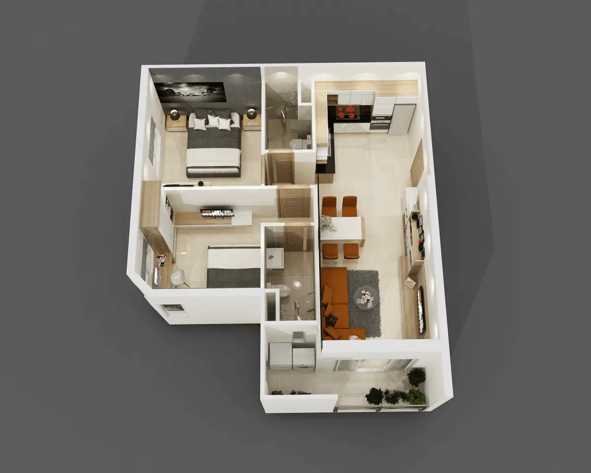 TÔ KÝ TOWER QUẬN 12 10 thiet ke can ho so 3 to ky tower