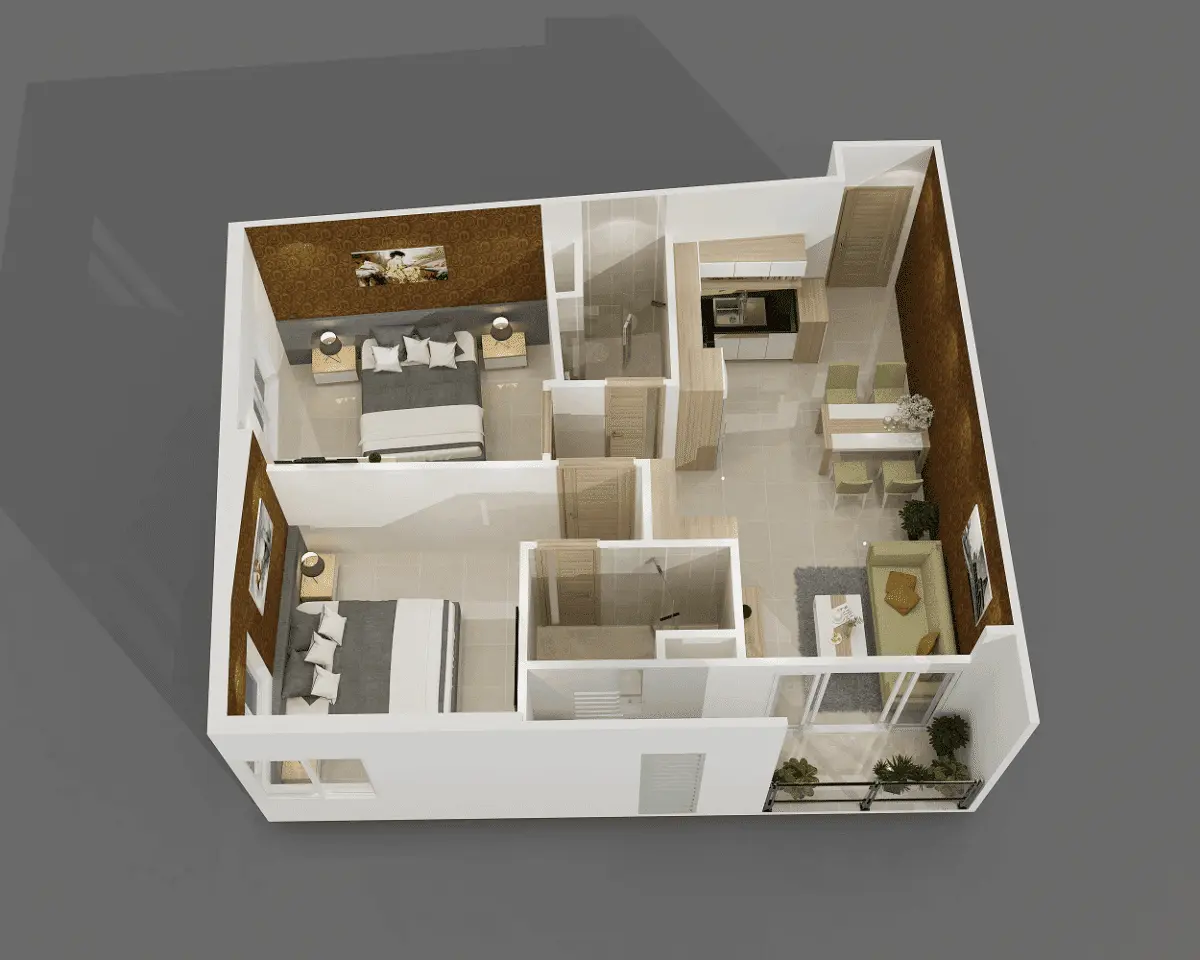 TÔ KÝ TOWER QUẬN 12 13 thiet ke can ho so 6 to ky tower